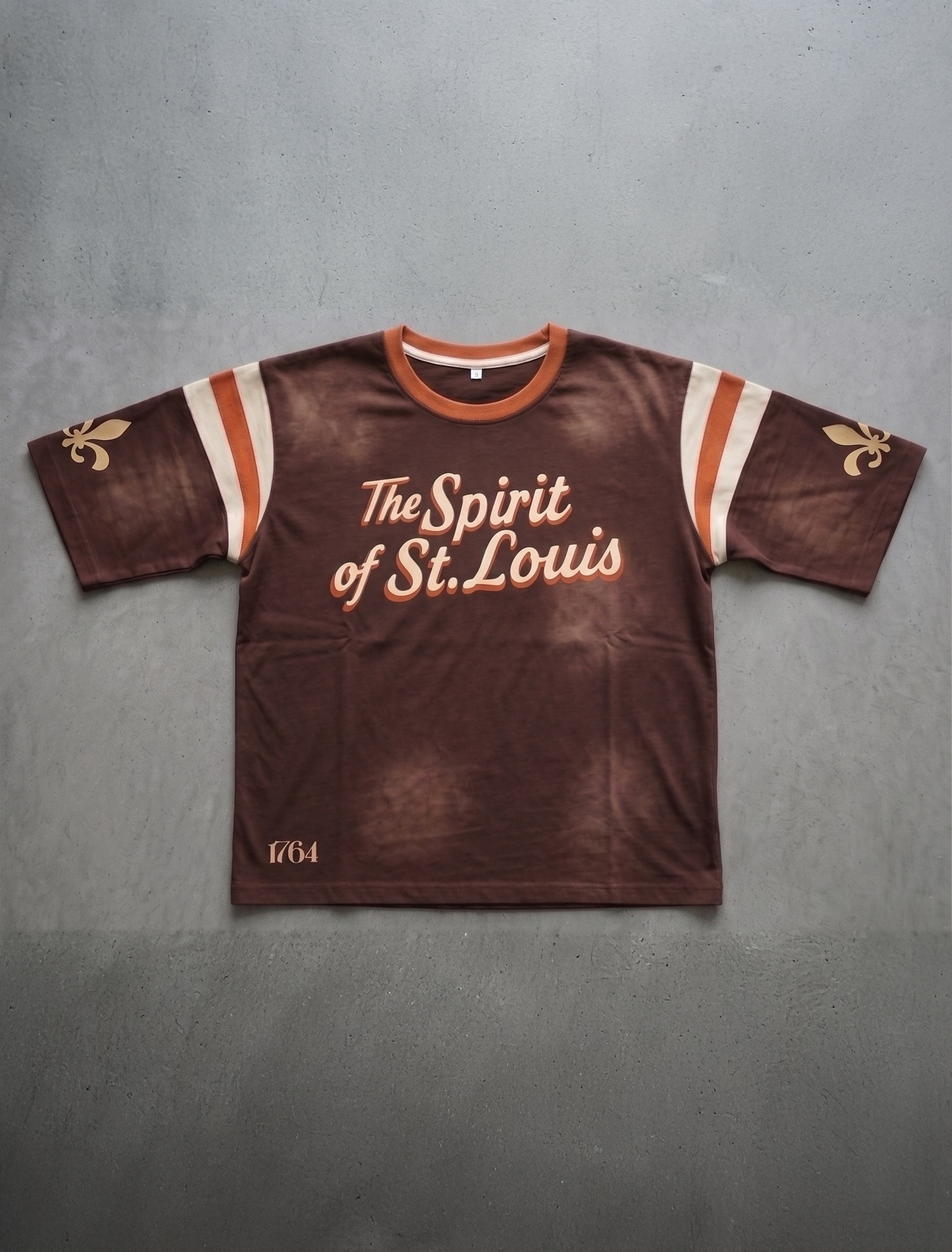 Unisex Athletic Top Brown