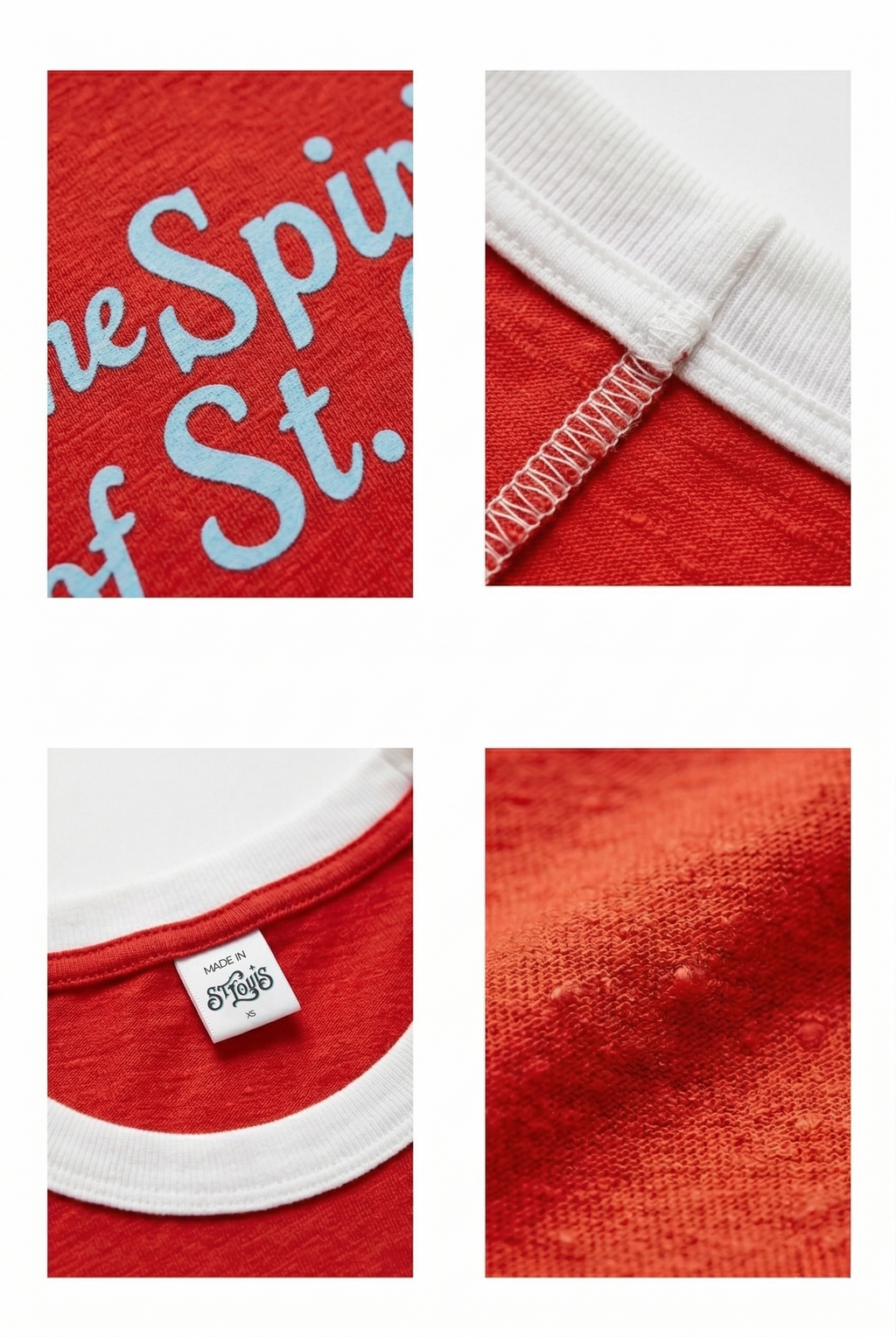 Woman's Ringer Red