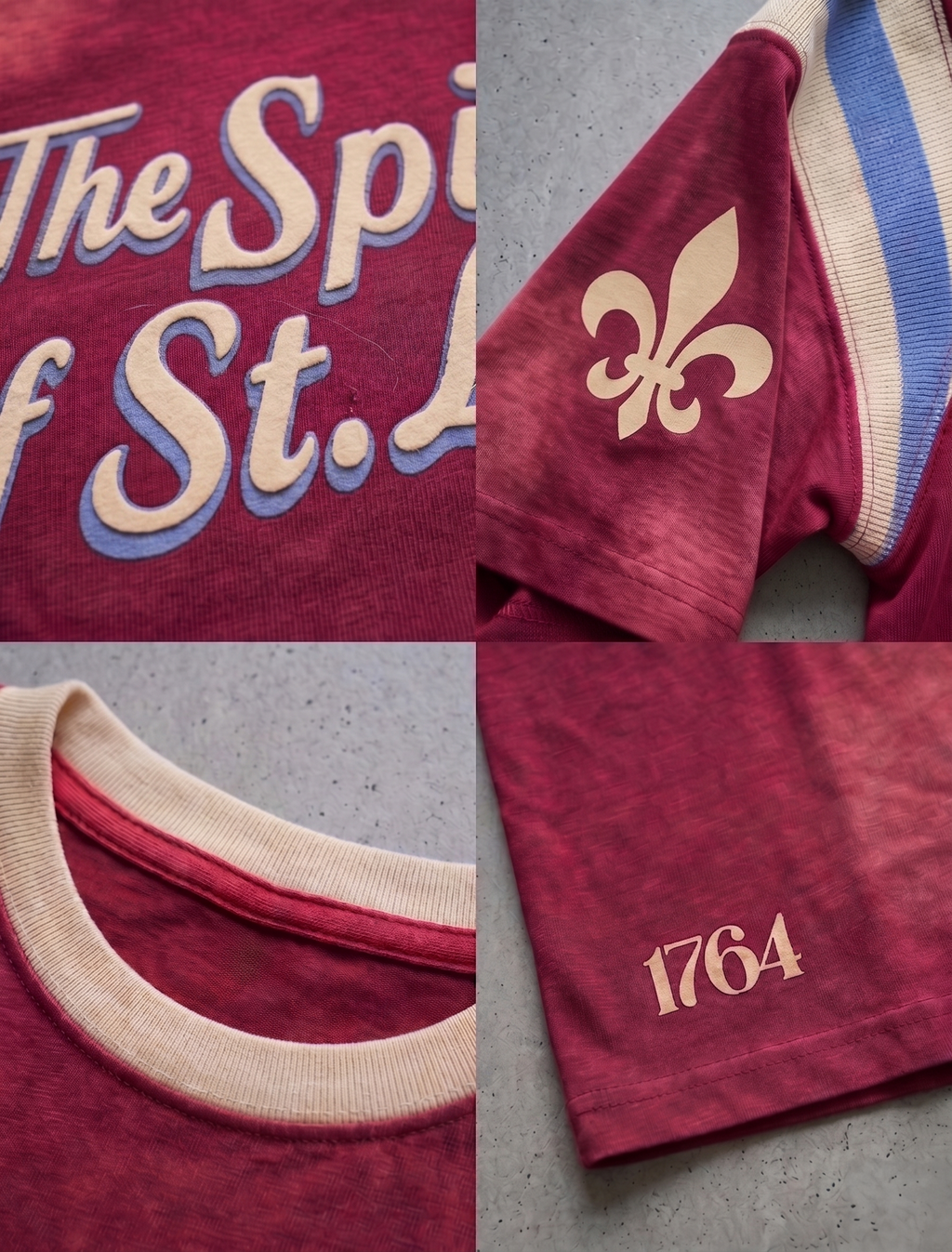 Unisex Athletic Top Red