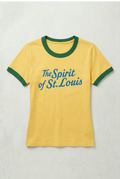 Woman's Ringer Yellow